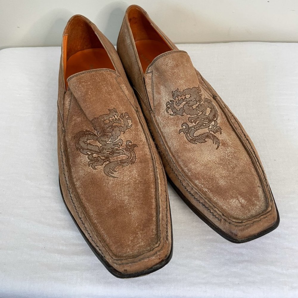 Mark Nason Rock Never Dies Made in Italy Slip on Loafers Mens 10.5